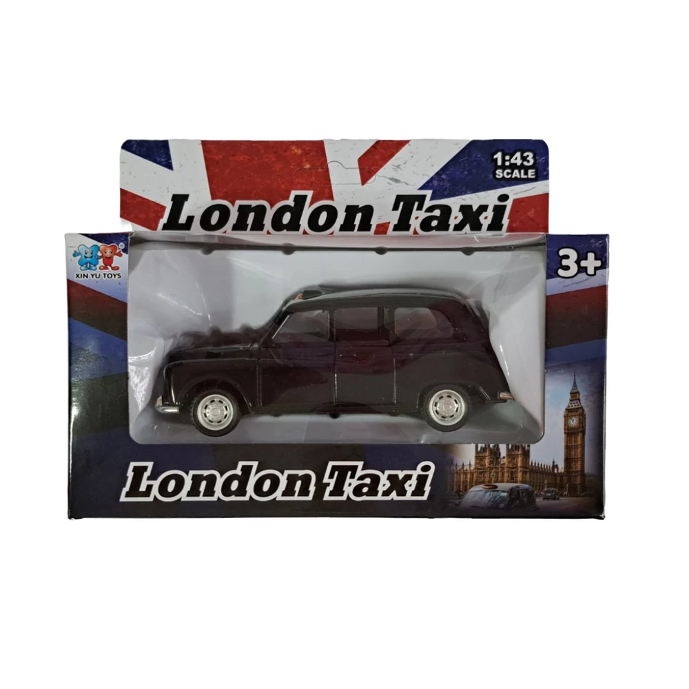 Diecast London Taxi Fém Kisautó (1:43)