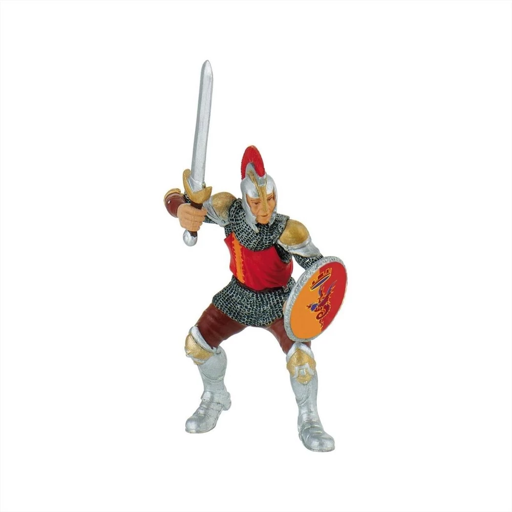 Bullyland 80765 Kardforgató Piros Fegyverzettel