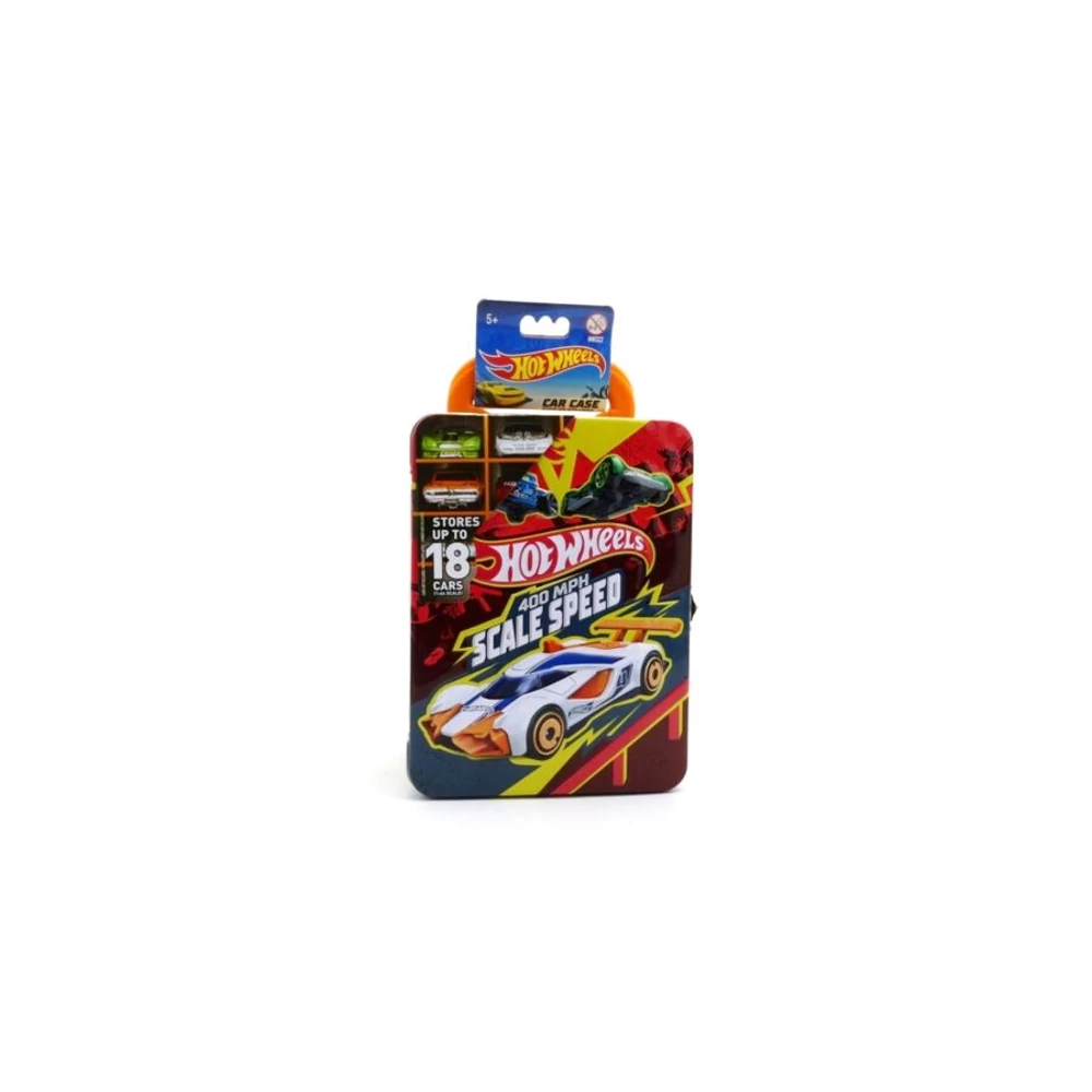 Hot Wheels Fém Kisautó Tároló Doboz - Többféle