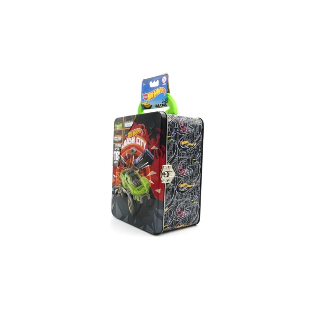 Hot Wheels Fém Kisautó Tároló Doboz - Többféle