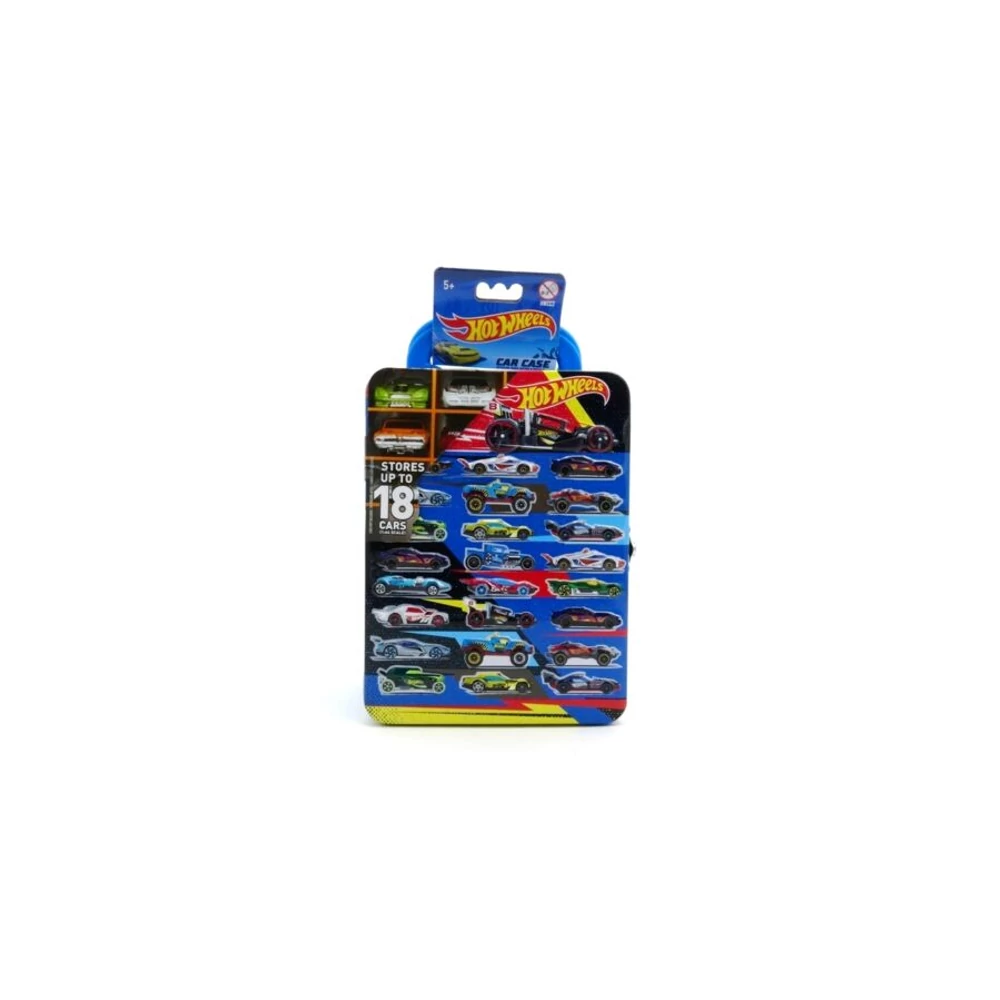 Hot Wheels Fém Kisautó Tároló Doboz - Többféle