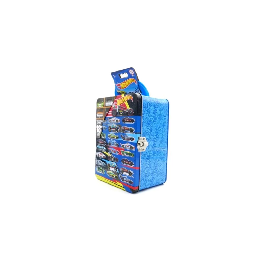 Hot Wheels Fém Kisautó Tároló Doboz - Többféle