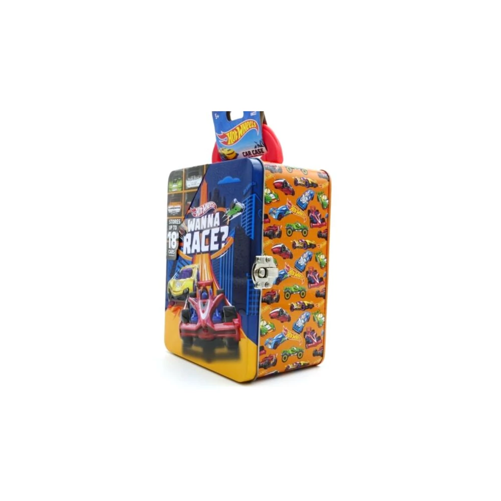 Hot Wheels Fém Kisautó Tároló Doboz - Többféle