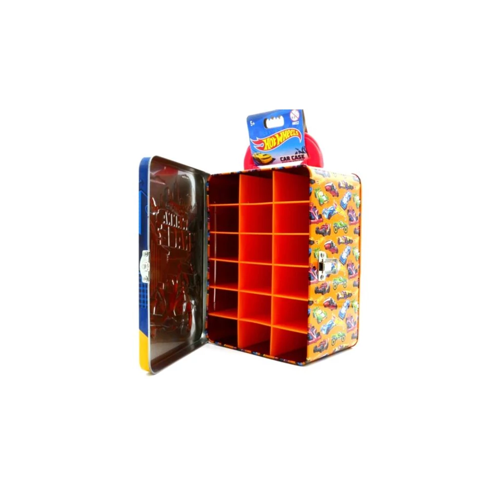 Hot Wheels Fém Kisautó Tároló Doboz - Többféle