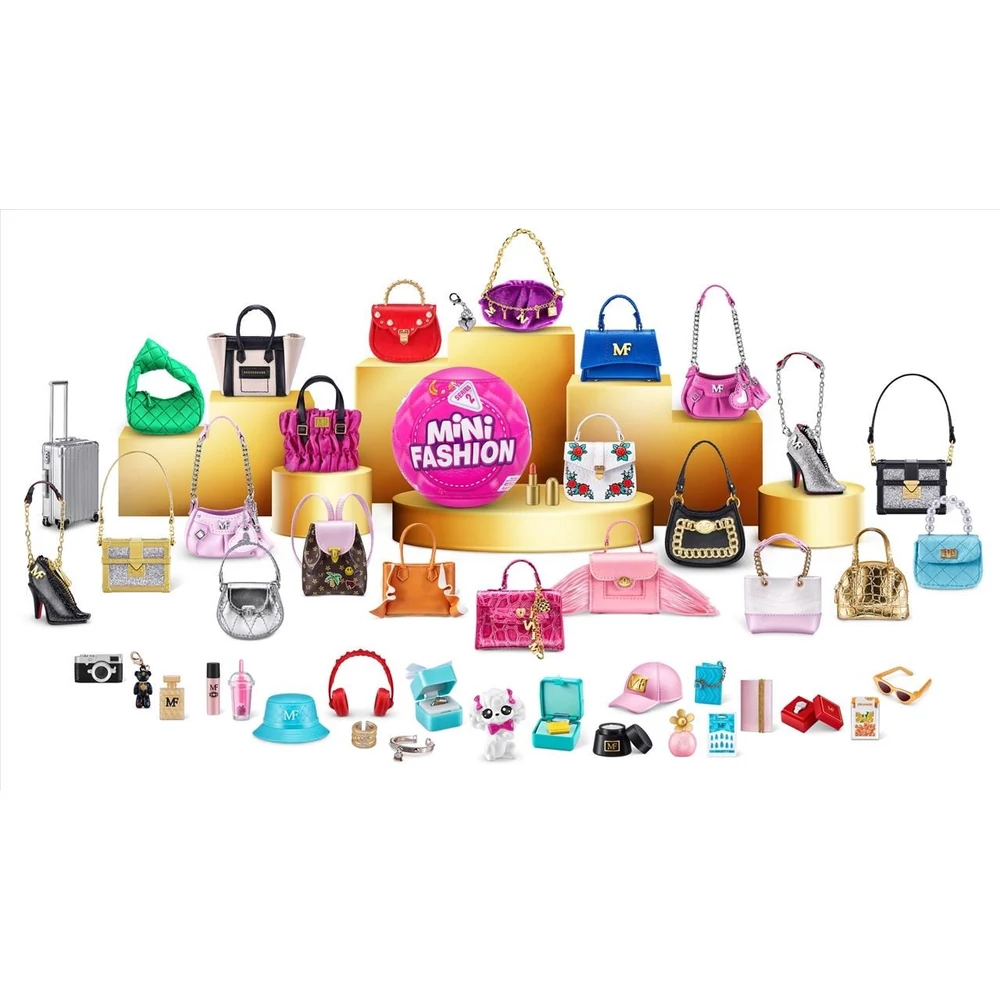 Shopping Mini Brands mini divat meglepetés csomag, 5 db-os - 2. széria