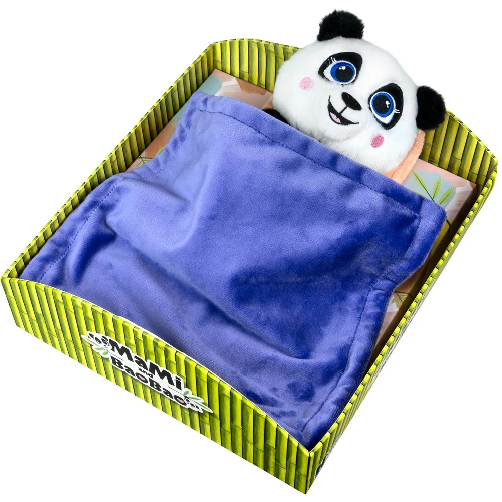 TM Toys Interaktív Plüss Panda: Mami &Baobao