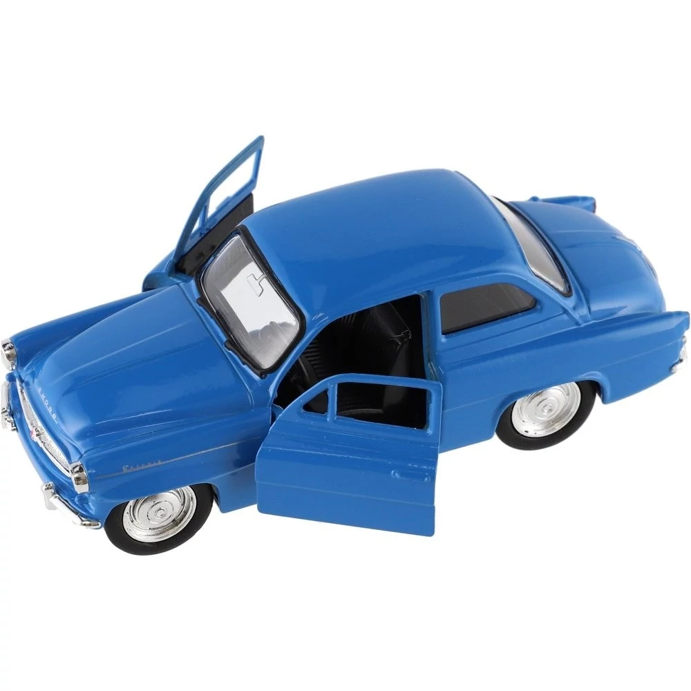 Welly Nex Skoda Octavia Fém Kisautó (1:32) - Kék
