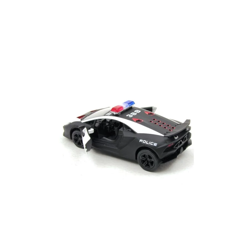 Kinsmart Lamborghini Sesto Elemento (Police) Fém Kisautó 1:38