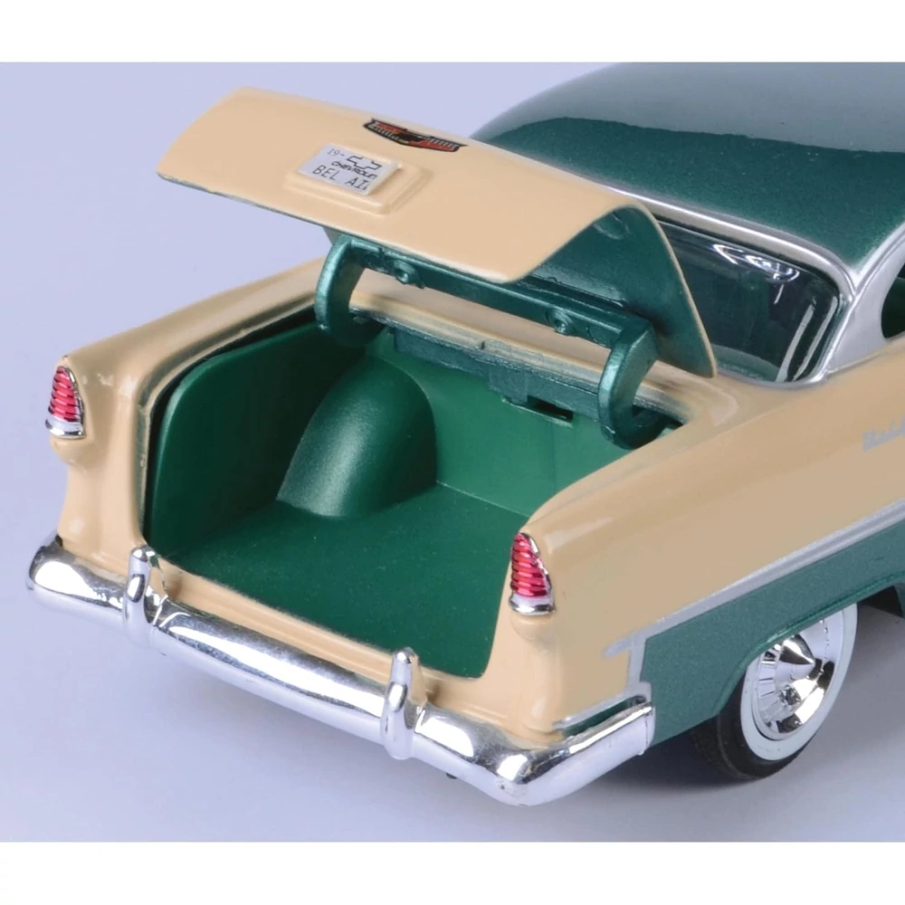 MotorMax 1955 Chevy Bel Air Fém Kisautó (1:24)- Zöld