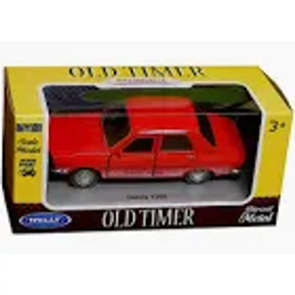 Welly Dacia 1300 Old Timer Fém Kisautó 1:34- Piros