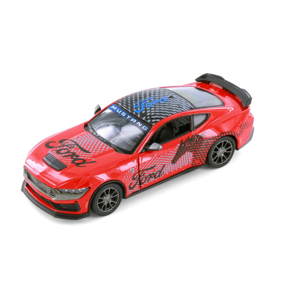 Kinsmart 2024 Ford Mustang Dark Horse Livery Edition Fém Kisautó- Többféle