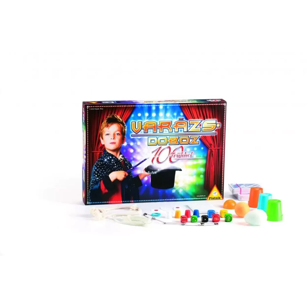 Varázsdoboz 100 Trükkel-Bűvészjáték