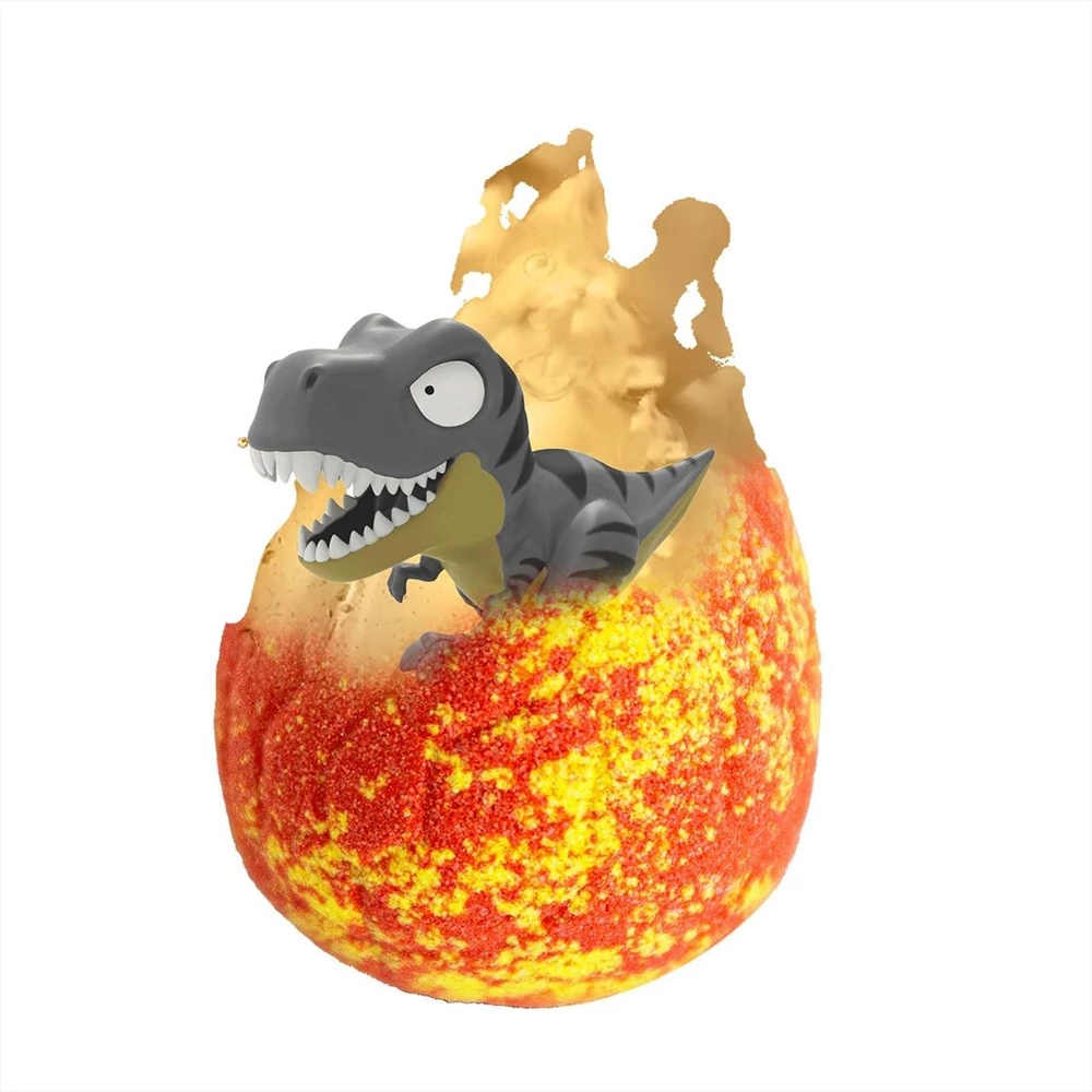 Craze Inkee vegán fürdőgolyó csomag - dino figurával barack aromával