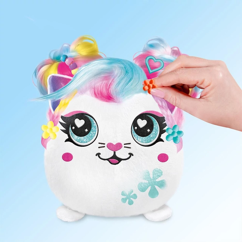 Airbrush Plush színezhező állatok - Hairific puha pajti - többféle
