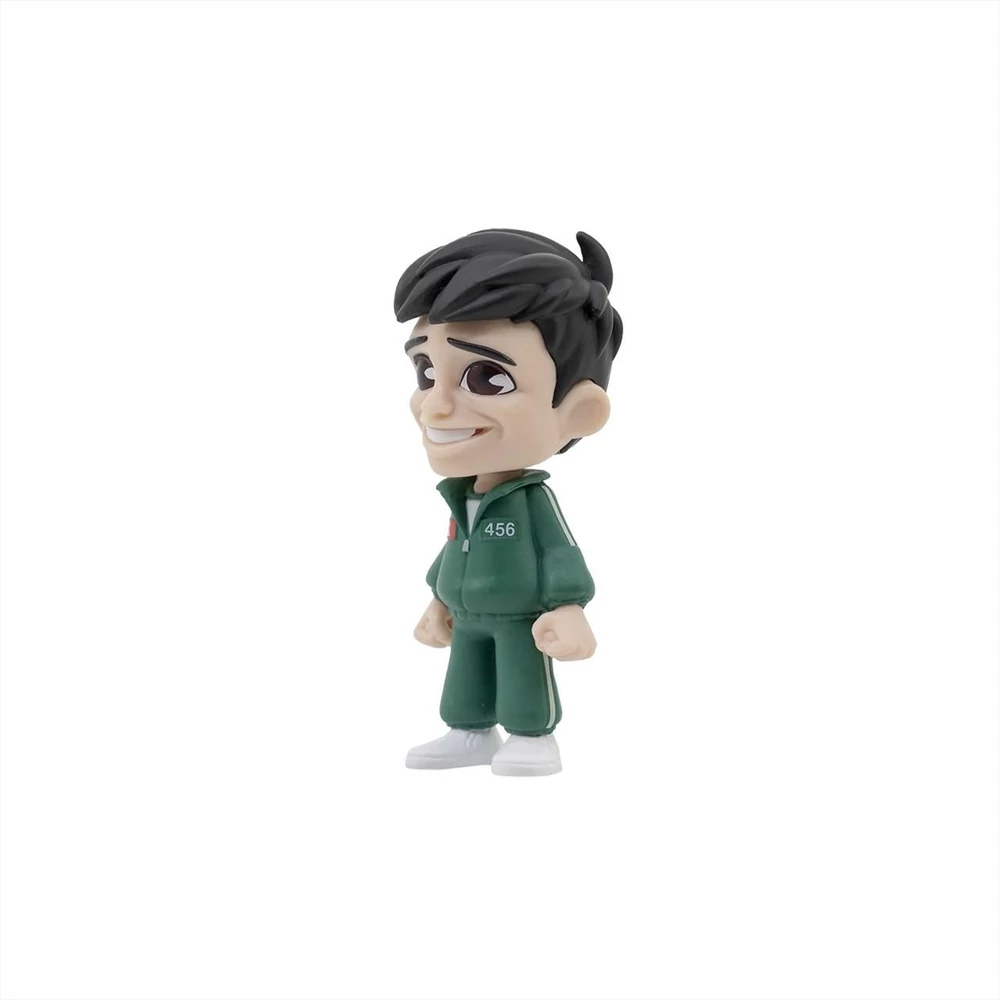 YuMe Squid Game Piggy Bank meglepetés mini figura szerencsemaacban