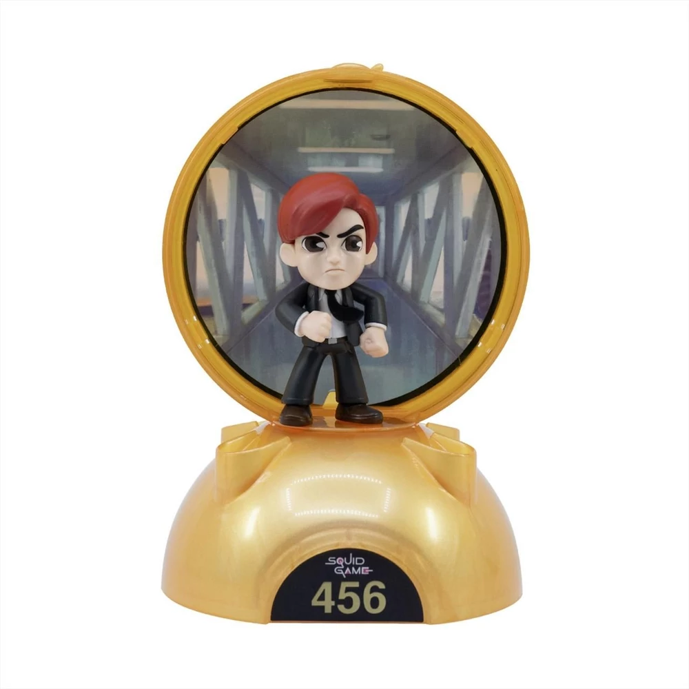 YuMe Squid Game Piggy Bank meglepetés mini figura szerencsemaacban