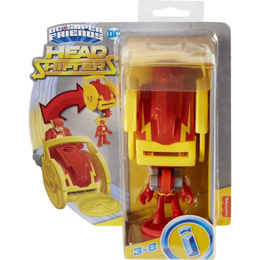 Fisher Price-DC Super Friends- Head Shifters-Flash