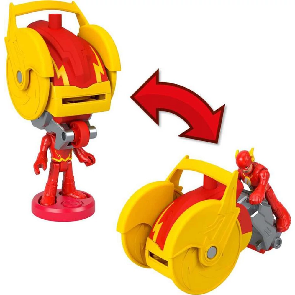 Fisher Price-DC Super Friends- Head Shifters-Flash