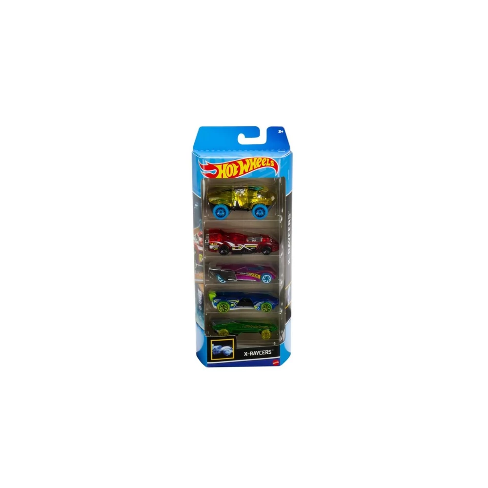 Hot Wheels 5db-os szett- X-Raycers
