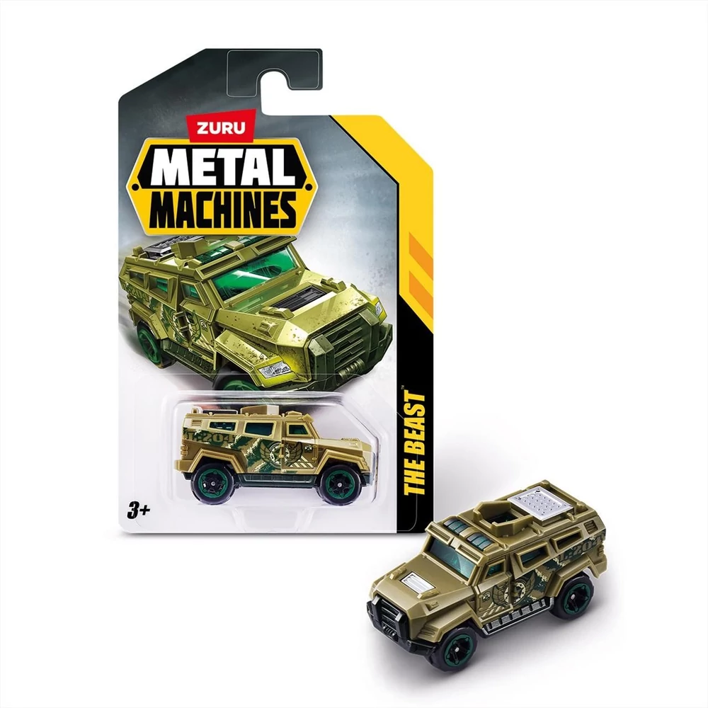 Metal Machines fém kisautók, 4. sorozat - többféle
