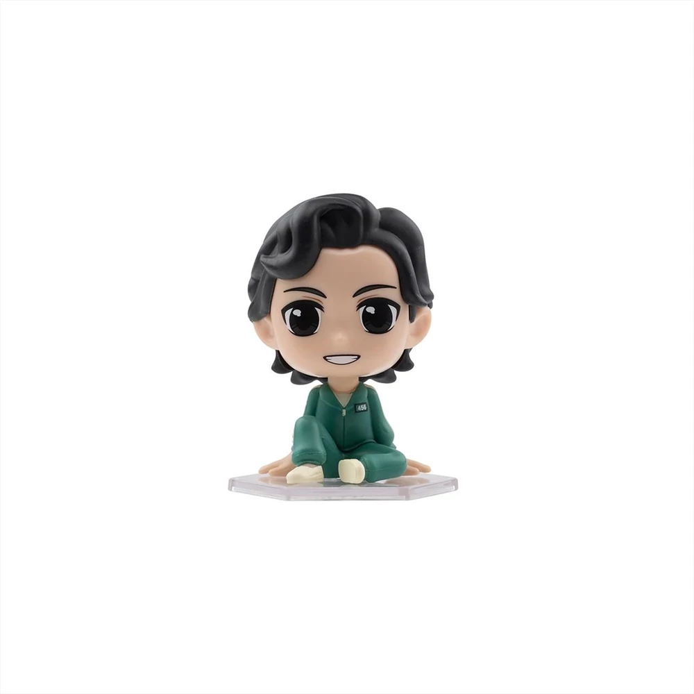 YuMe Squid Game Bobble Hero mini figura ablakos dobozban - Seong GI-Hun, 456-os játkos