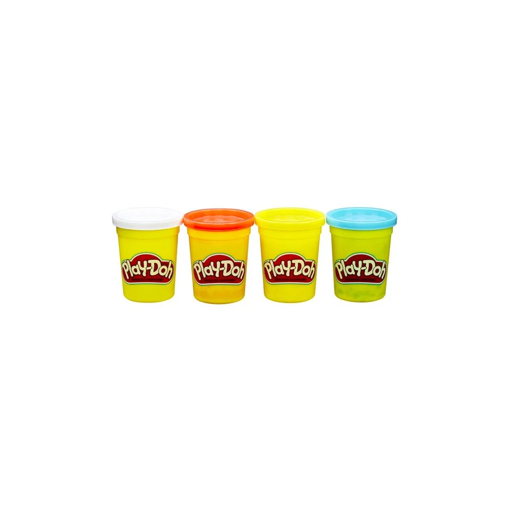 Play-Doh 4 tégelyes gyurma készlet Alapszínek