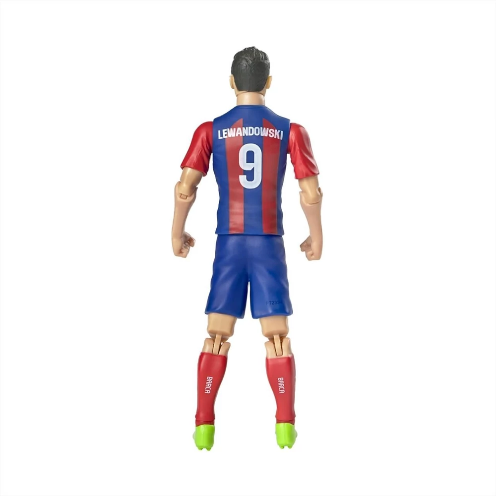 Focista akciófigura, 20 cm - FC Barcelona, Lewandowski 9