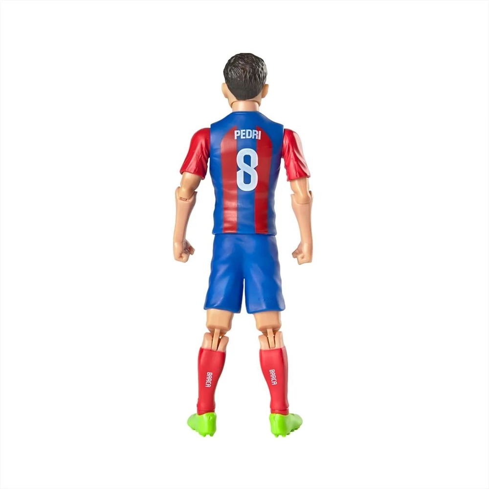 Focista akciófigura, 20 cm - FC Barcelona, Pedri 8