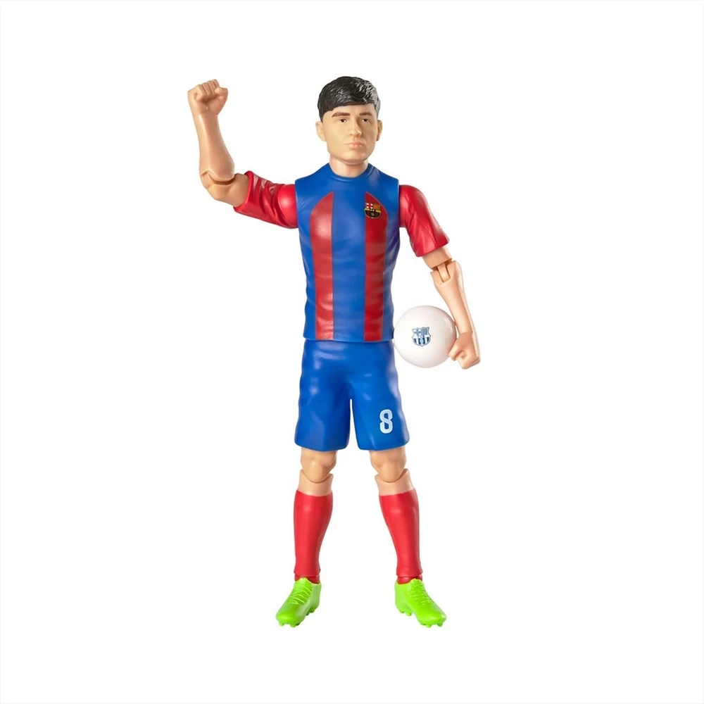 Focista akciófigura, 20 cm - FC Barcelona, Pedri 8