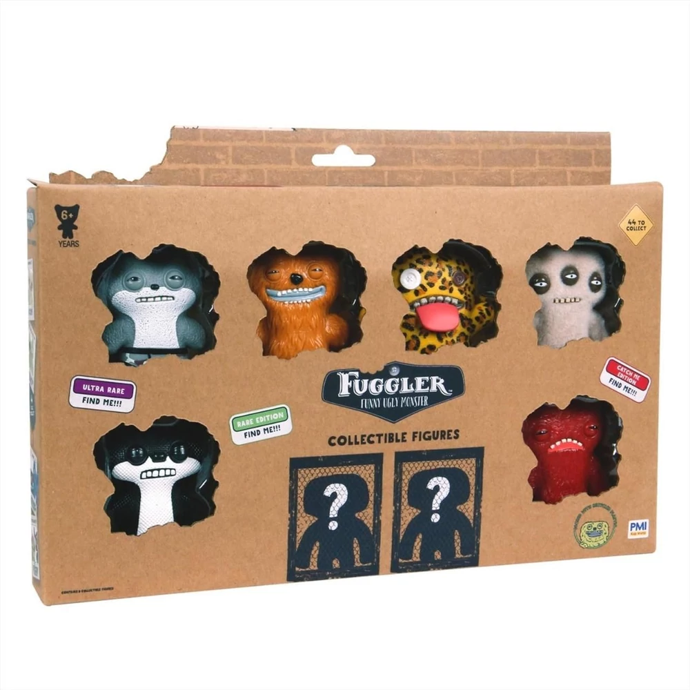 Fuggler figura 8 db-os deluxe szett dobozban, 2. sorozat - többféle