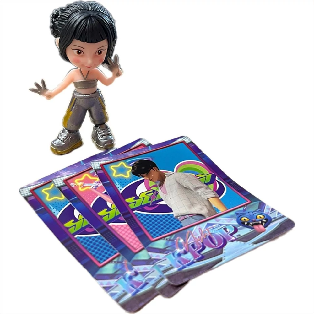 K-Pop Demon Hunters meglepetés figura kártyával