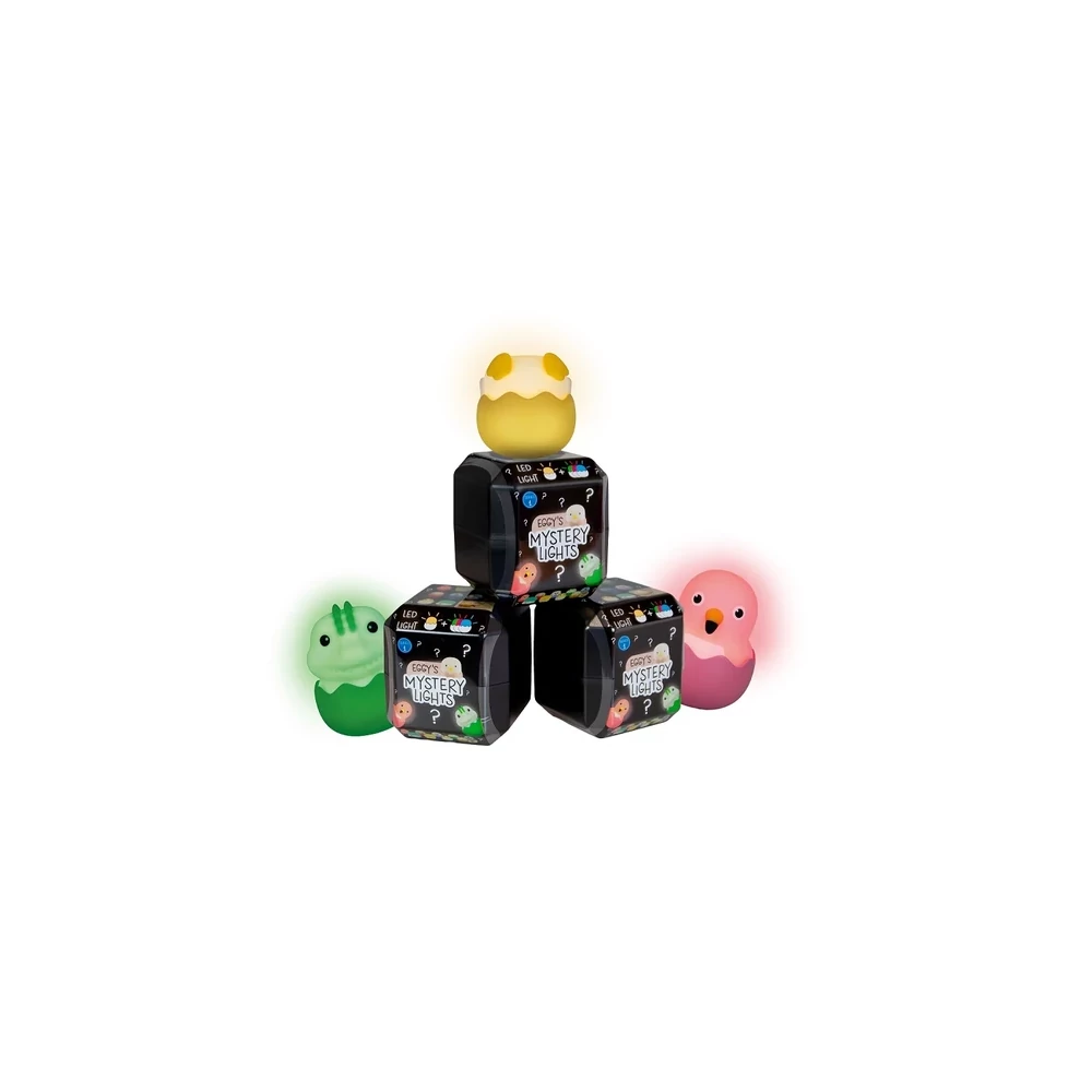 Eggy & Friends Mystery Lights - Gyűjthető LED Meglepetés Figura (Blind Box)