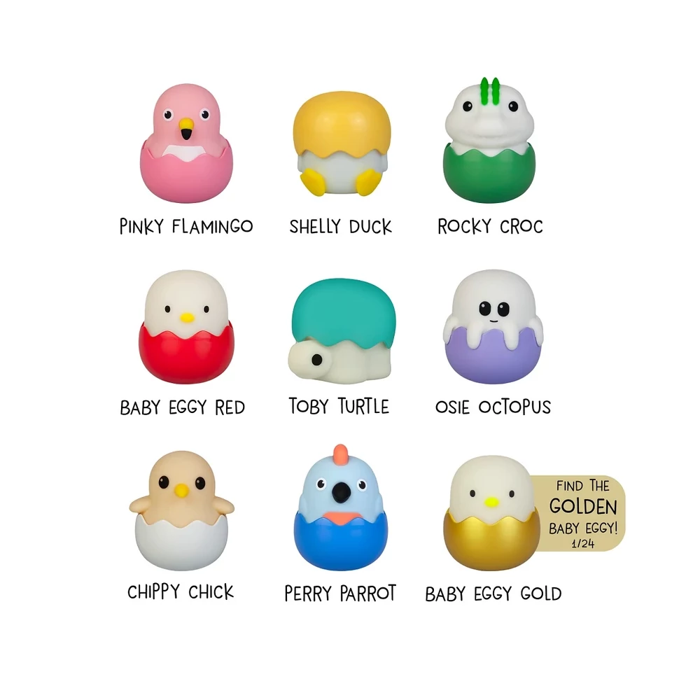 Eggy & Friends Mystery Lights - Gyűjthető LED Meglepetés Figura (Blind Box)