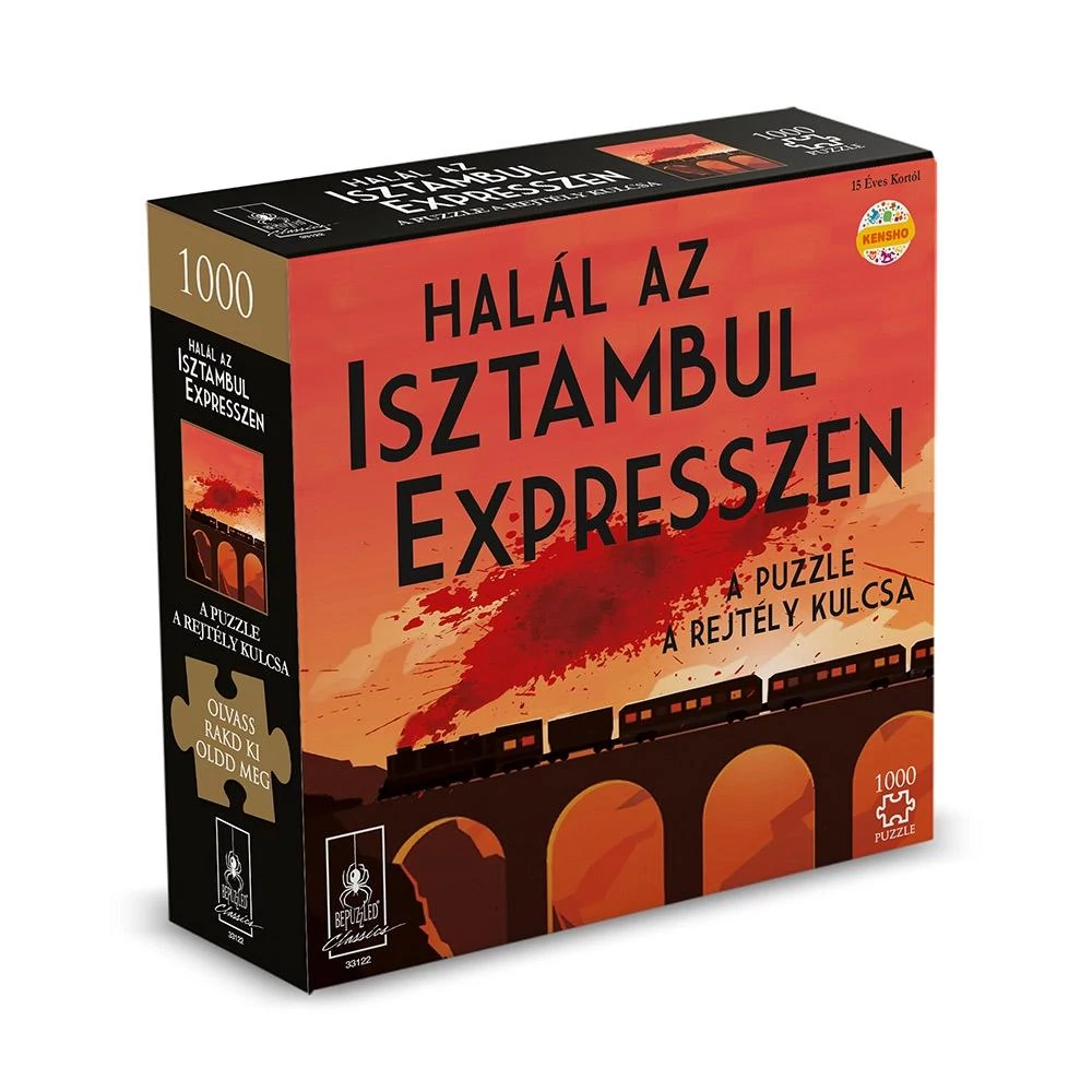 University Games, Halál Az Isztambul Expresszen, A Puzzle A Rejtély Kulcsa, 1000 Db