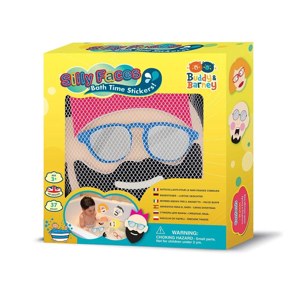 Buddy & Barney, Tapassz A Csempére! - Őrült Arcok fürdőjáték