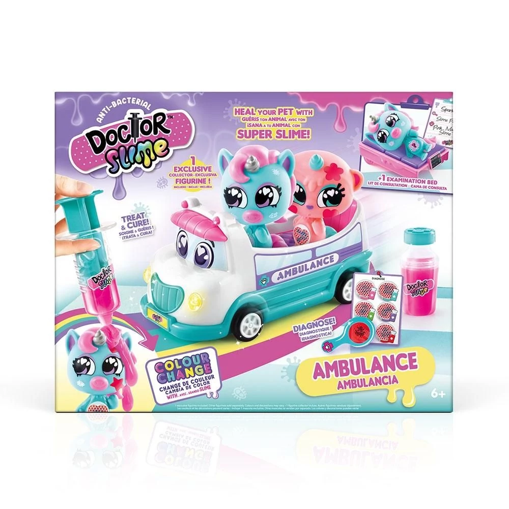 Canal Toys, Doctor Slime, Pet Vet Slime, Állatorvos Mentőautó