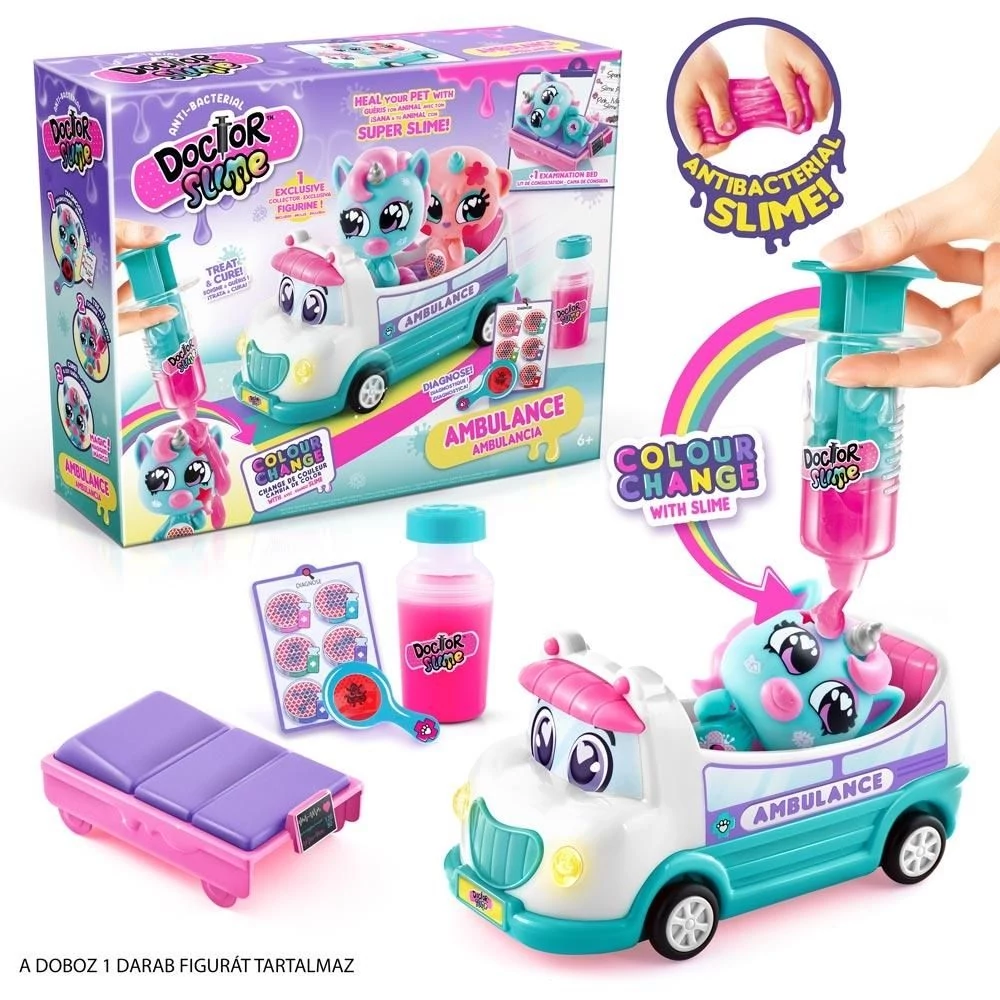 Canal Toys, Doctor Slime, Pet Vet Slime, Állatorvos Mentőautó