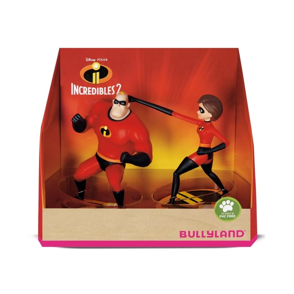 Bullyland, 13288 Disney - Hihetetlen Család: Mr Irdatlan És Nyúlányka Játékszett