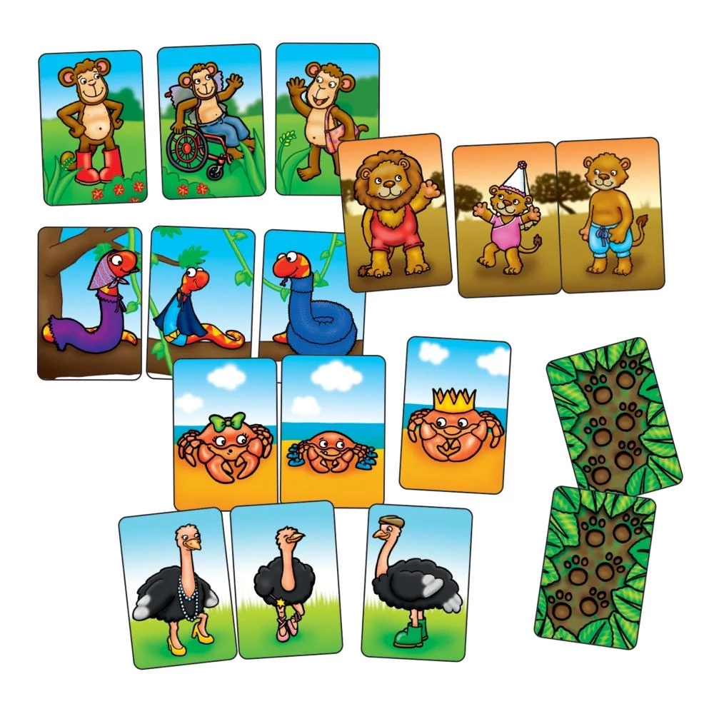 Orchard Toys, Mini Játék, Állatcsaládok társasjáték