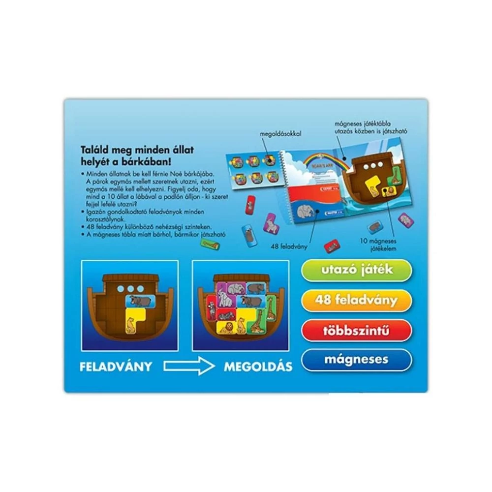 Smart Games Noé Bárkája Logikai Játék