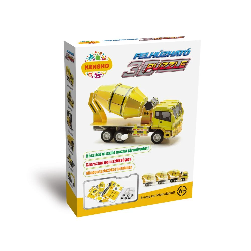 3D Puzzle, Betonkeverő