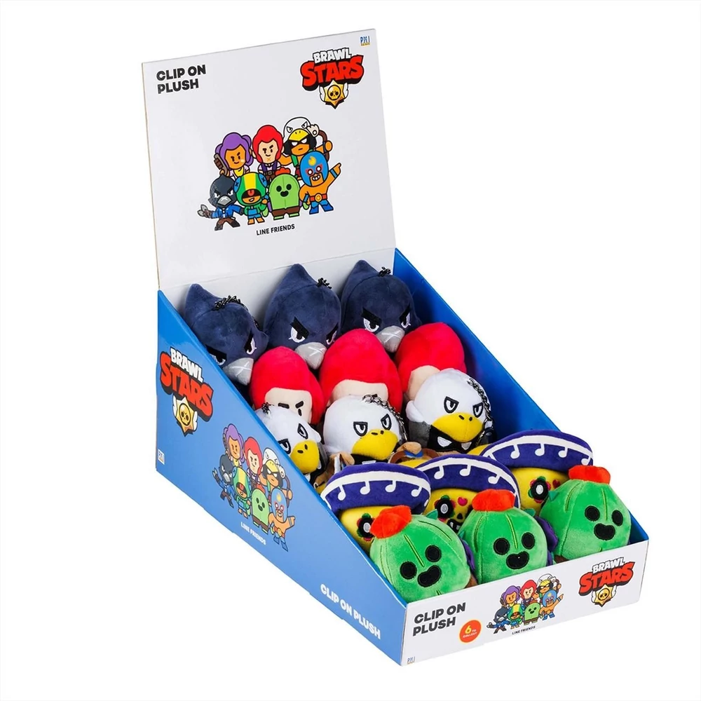 Pmi, Brawl Stars Plüss Akasztóval, 6 Féle