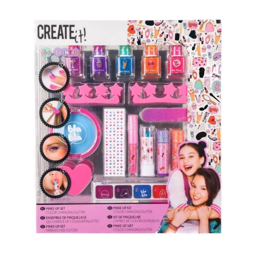 Canenco, Create It! Make-Up Szett (Színváltós/Csillámos, 2 Féle)