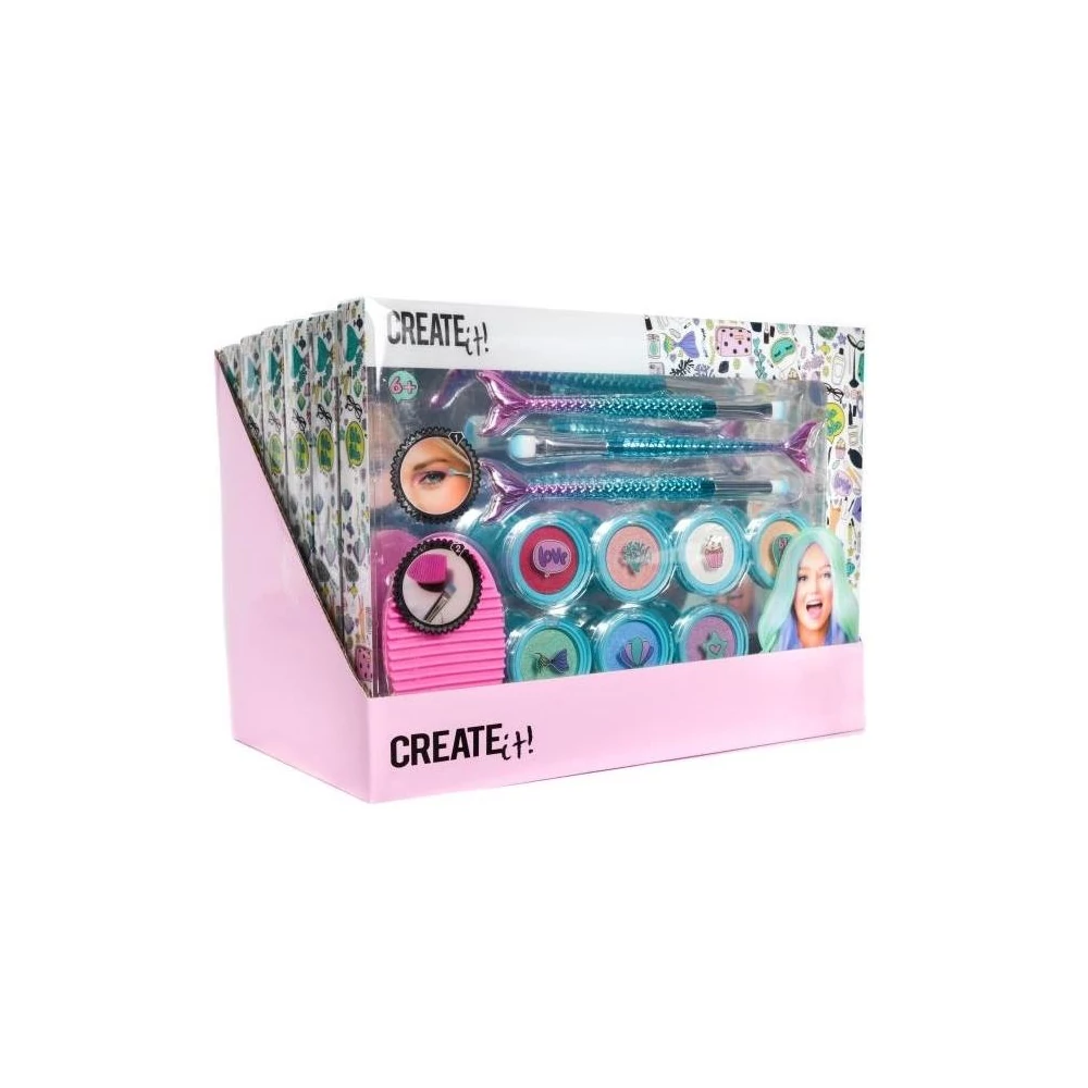 Canenco, Create It! Sellő Szemhéjpúder 11 Db-Os Készlet