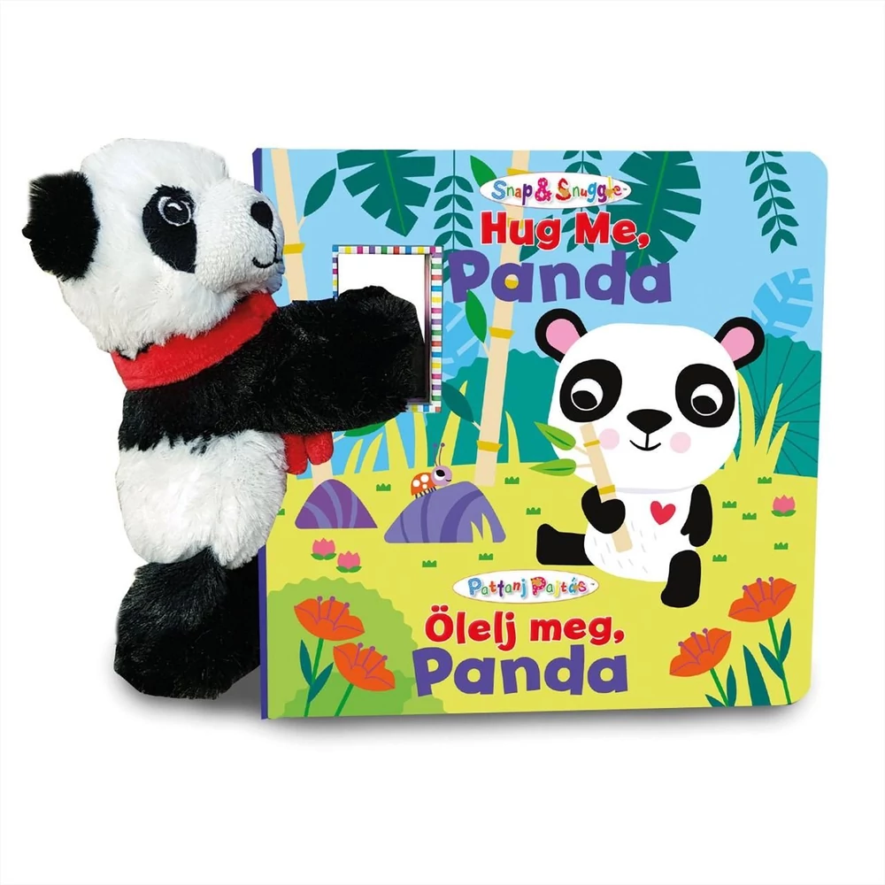Wonderbox Workshop, Snap & Snuggle, Ölelj Meg, Panda-. Könyv