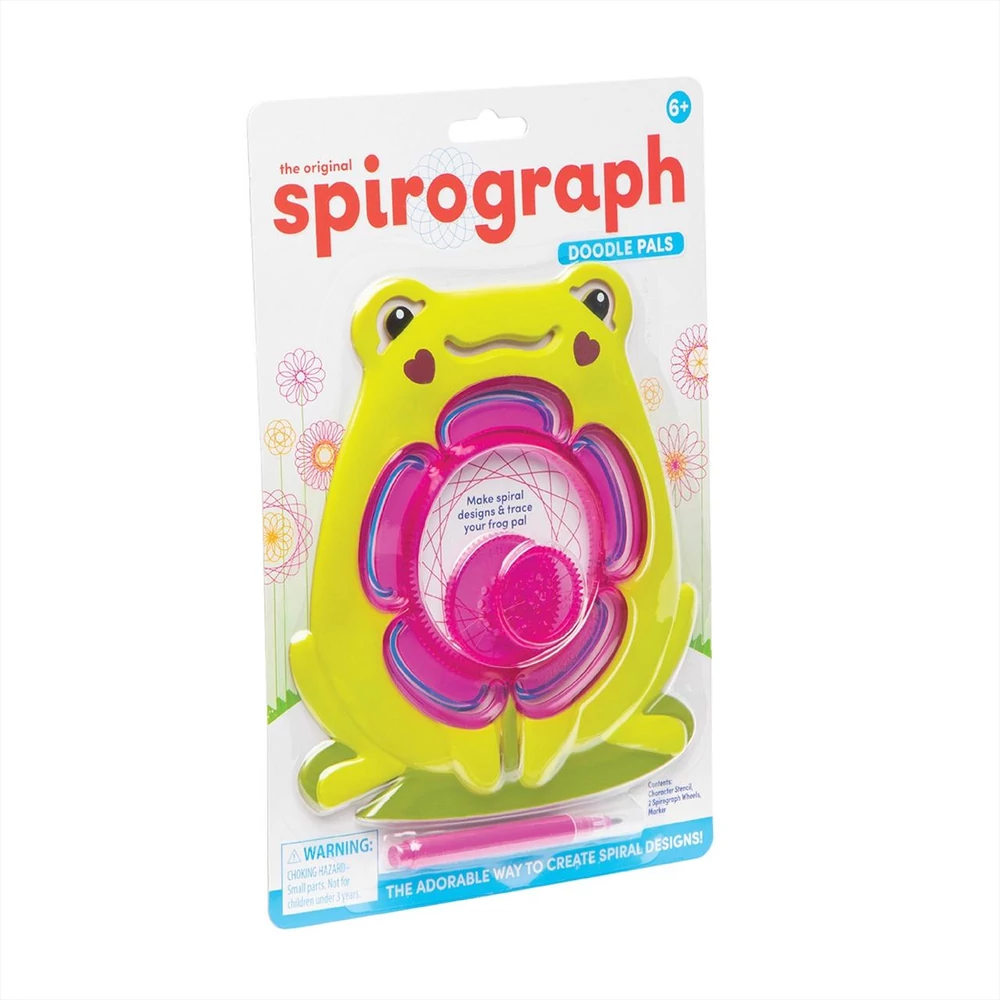 Spirográf Doodle Pals rajzpajtik - béka