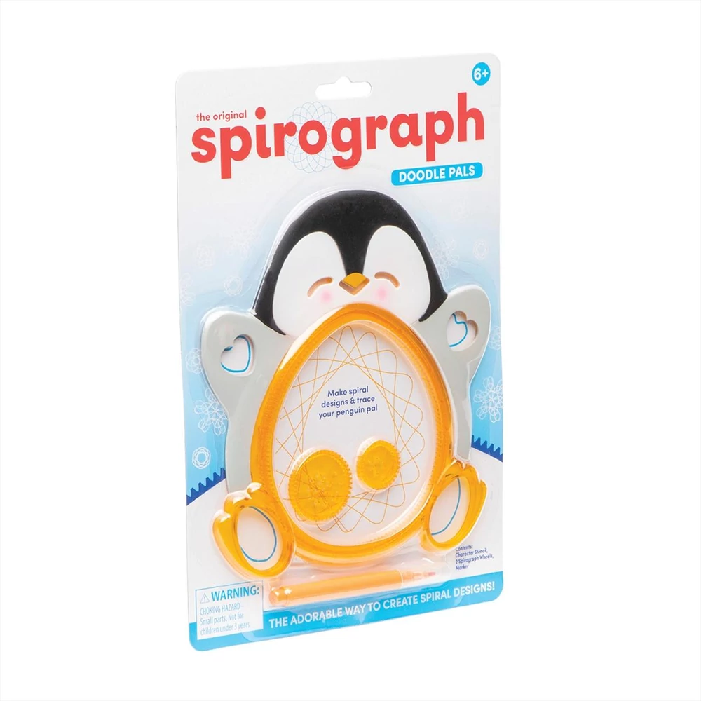 Spirográf Doodle Pals rajzpajtik - pingvin