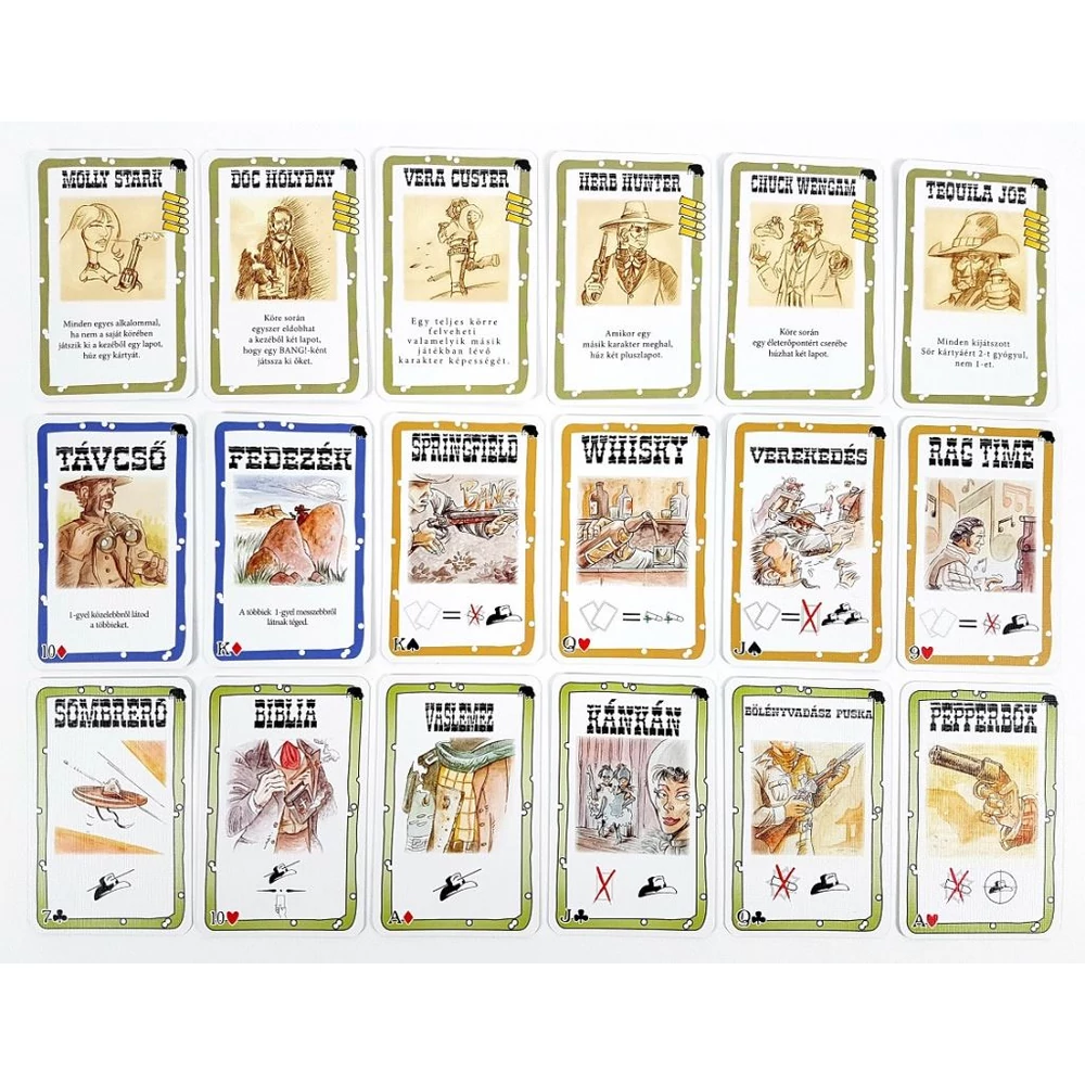 Asmodee Bang! Dodge City kártyajáték kiegészítő magyar nyelvű (DAV16078_HU)