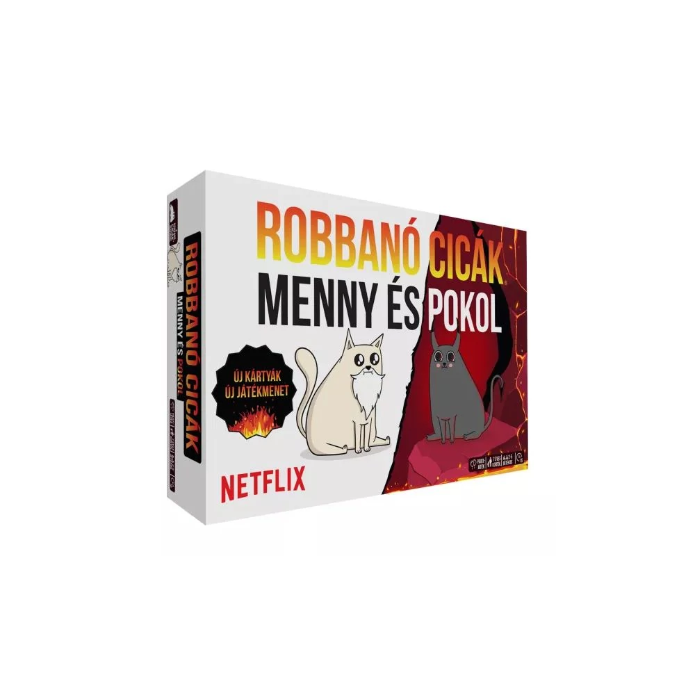 Gémklub Robbanó cicák – Menny és pokol! kártyajáték (EXP10006)