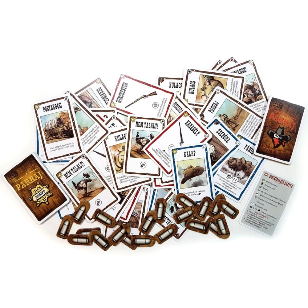 dV Giochi Bang! A párbaj társasjáték  (DAV34096 / 5999556750031)